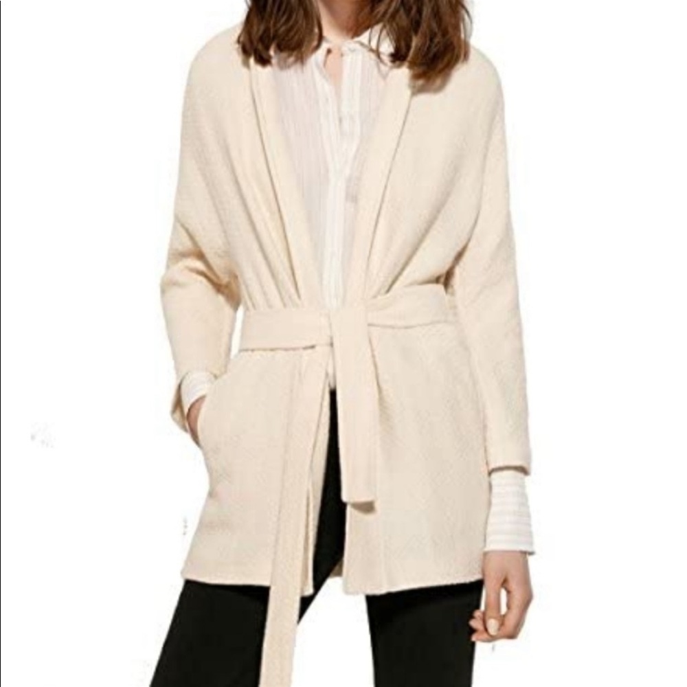 New***Massimo Dutti Belted Blazer